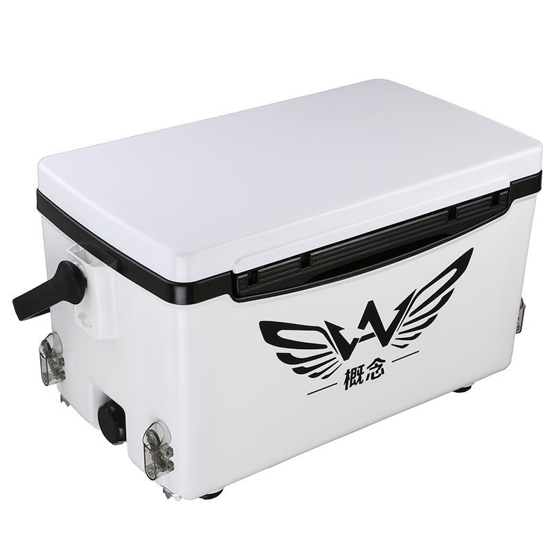 White and black (assembled) nudity boxes + fish racks + cannon racks + bait frame + bait trays